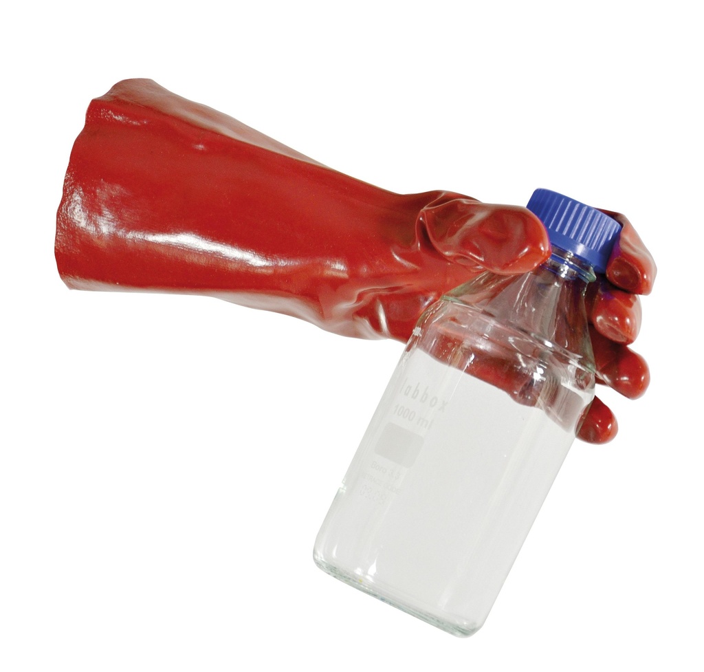 Paire de gants en PVC anti-acide