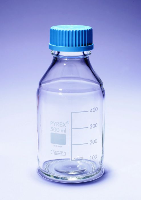 [#505041] Flacon avec bouchon GL45 - 100 mL - Pyrex®