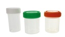 Flacons à vis 50 mL en polypropylène pour échantillon - Lot de 10
