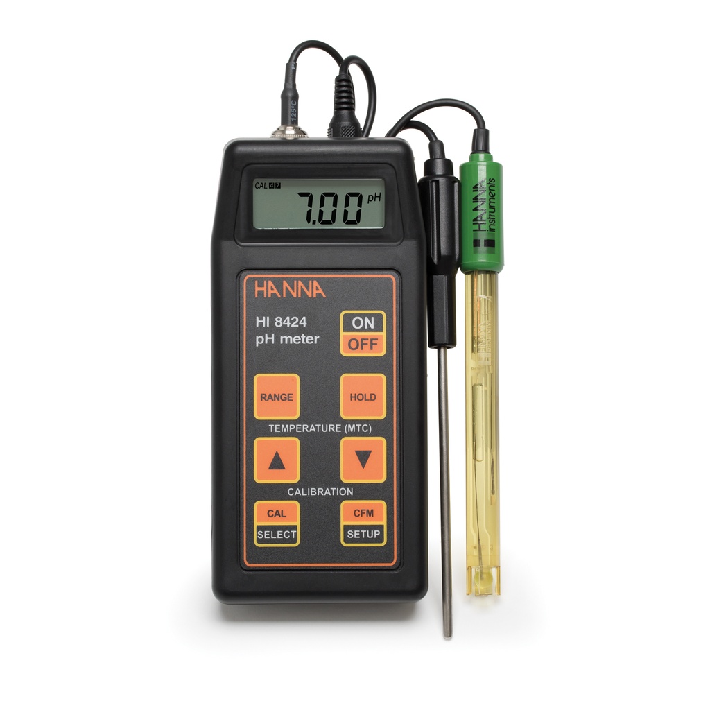 [#301040-S31211] pH-mètre portable étanche HI8424