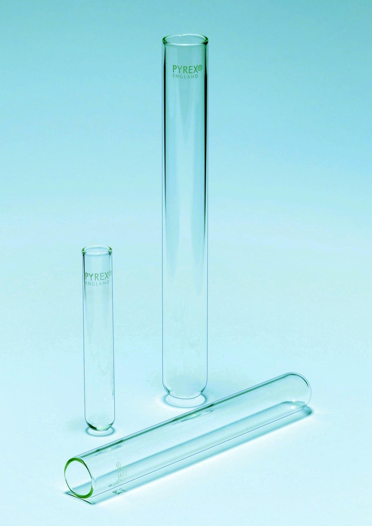 Tubes à essais à bord droit 16X100 mm - Pyrex®