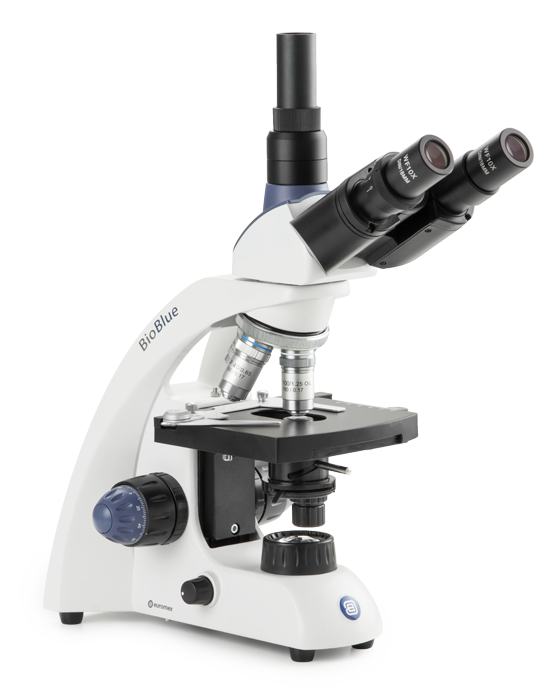 [110066-S68402] Microscope trinoculaire BioBlue Euromex (x40 à x600)