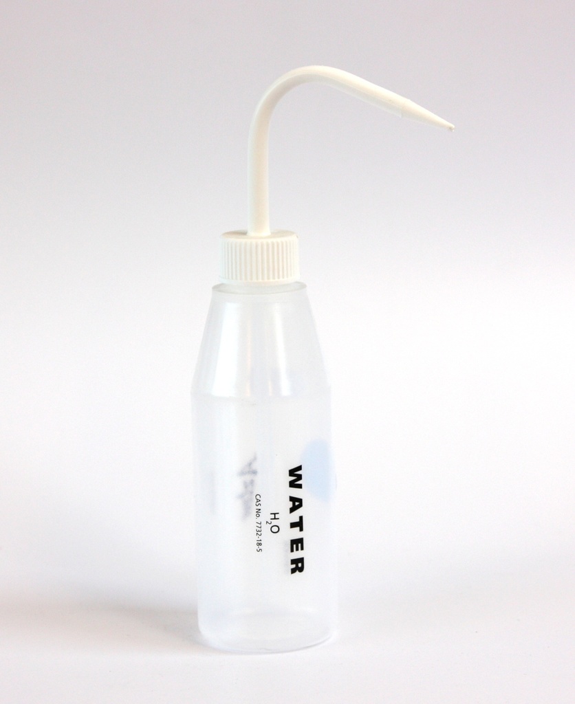 Pissette en forme de bouteille - imprimé eau - 250 mL