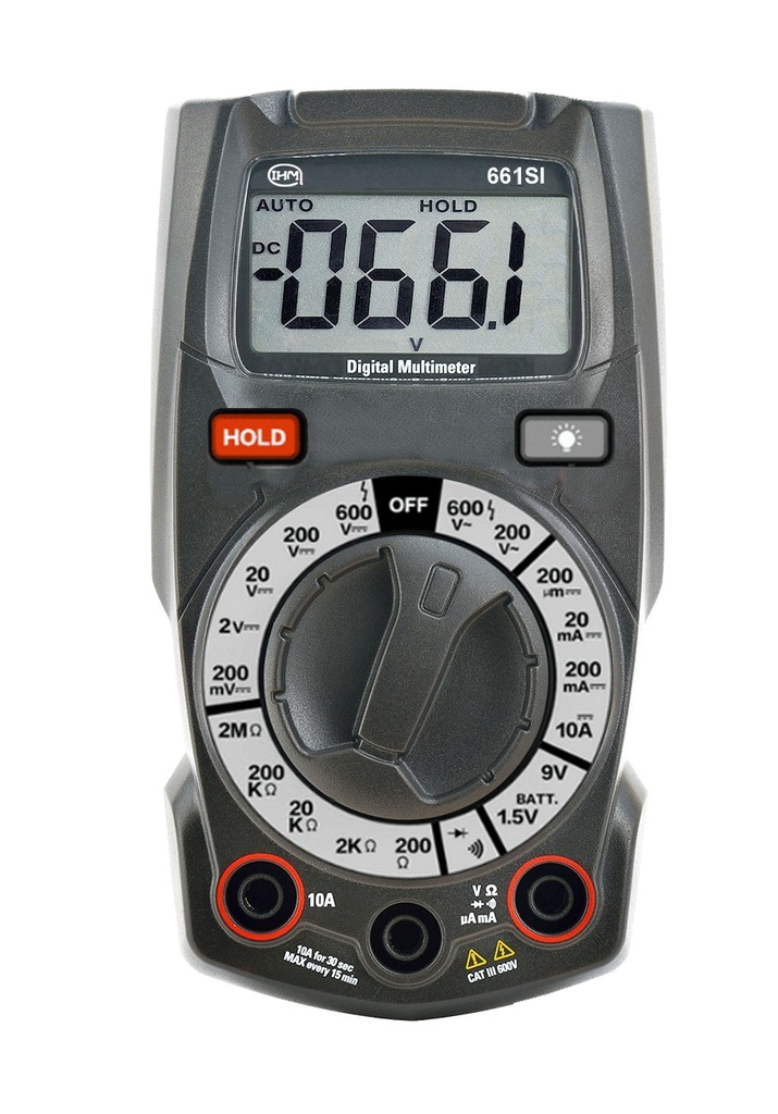 [340060-S03672] Multimètre compact à calibres manuels Eco