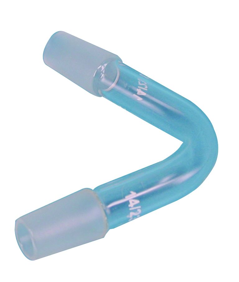 Tête de colonne courbée - en verre rodé 14/23