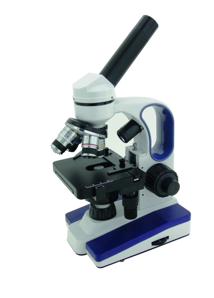 [#110089] Microscope monoculaire à LED 4/10/40/60/100 MES-05