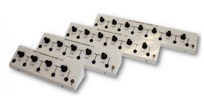 Boîtes à décades de résistances