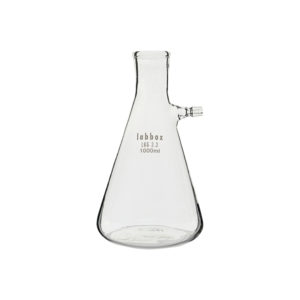 Fiole à filtration en verre 1000 mL 