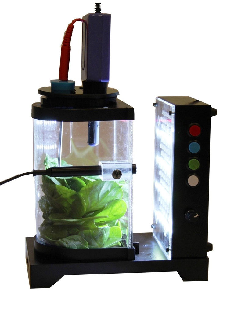 [#602076] Enceinte photosynthèse avec éclairage RVB