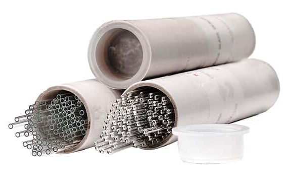 Lot de 100 capillaires en verre pour appareil à point de fusion SMP11