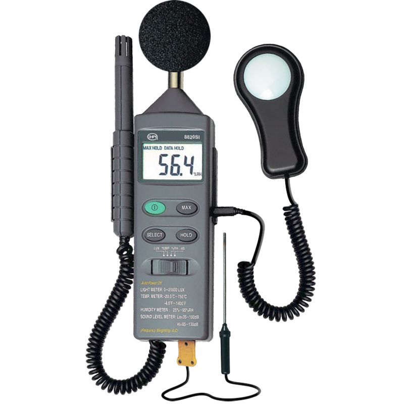 Thermomètre-Hygromètre-Sonomètre-Luxmètre 