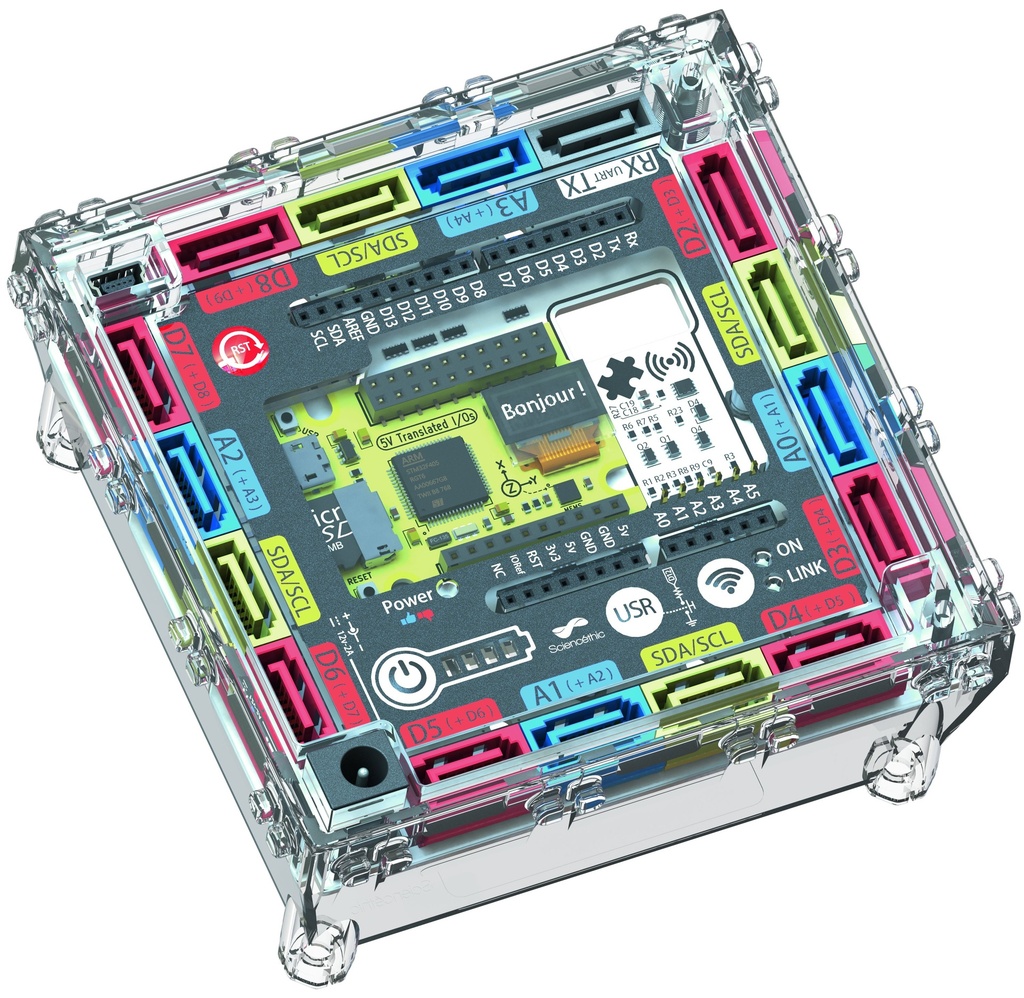 [#650005-S03105] Interface à Microcontrôleur Plug'Uino® Py - MicroPython