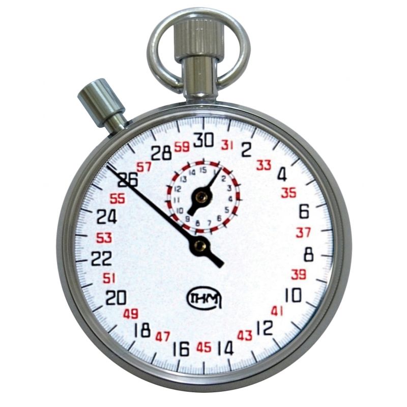 Chronomètre mécanique 2 fonctions 2 boutons