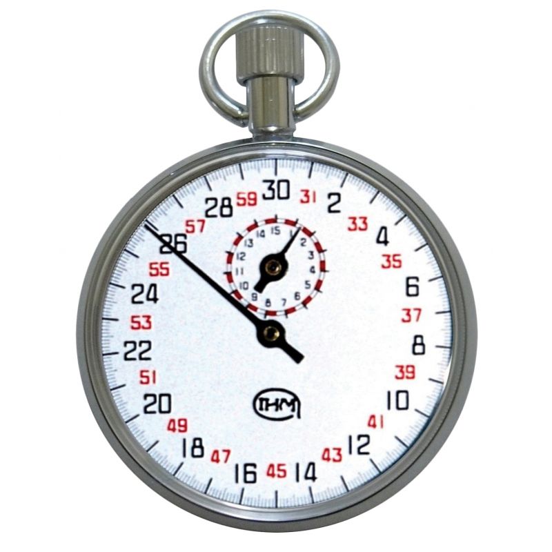 [#314013-S60219] Chronomètre mécanique 3 fonctions -1 bouton (15 minutes 1/10)