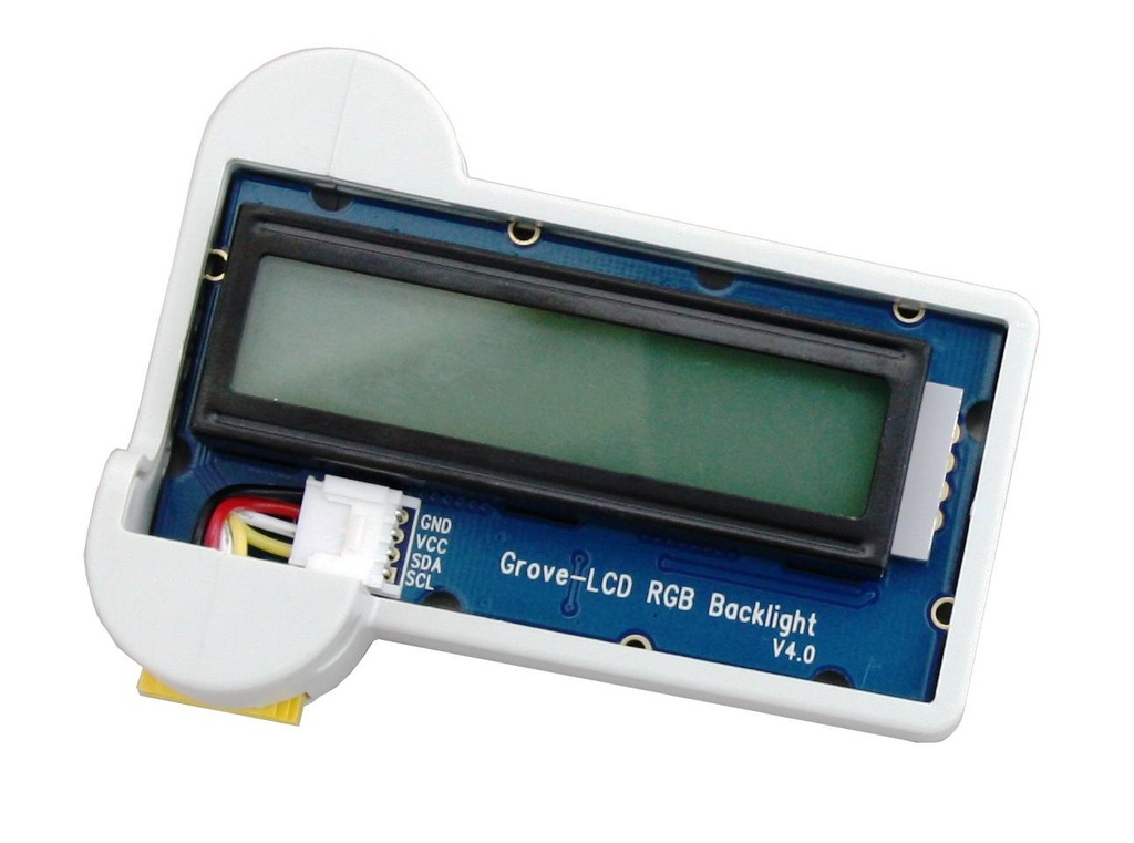 [#651018-S03048] Module Plug'Uino® - Afficheur LCD 16 x 2 caractères couleur