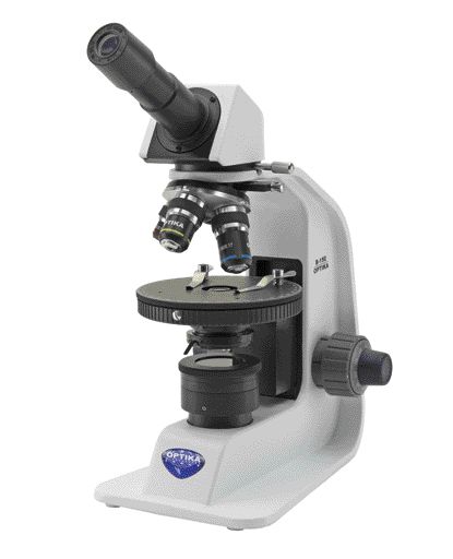 Microscope polarisant monoculaire x4x10x40 B150 Optika