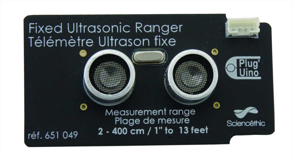 Capteur Arduino™ - Télémètre à ultrasons