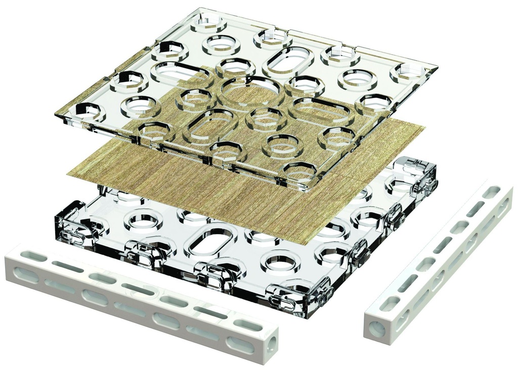 Montage mécanique décorable Plug'Uino® - Barette de connexion