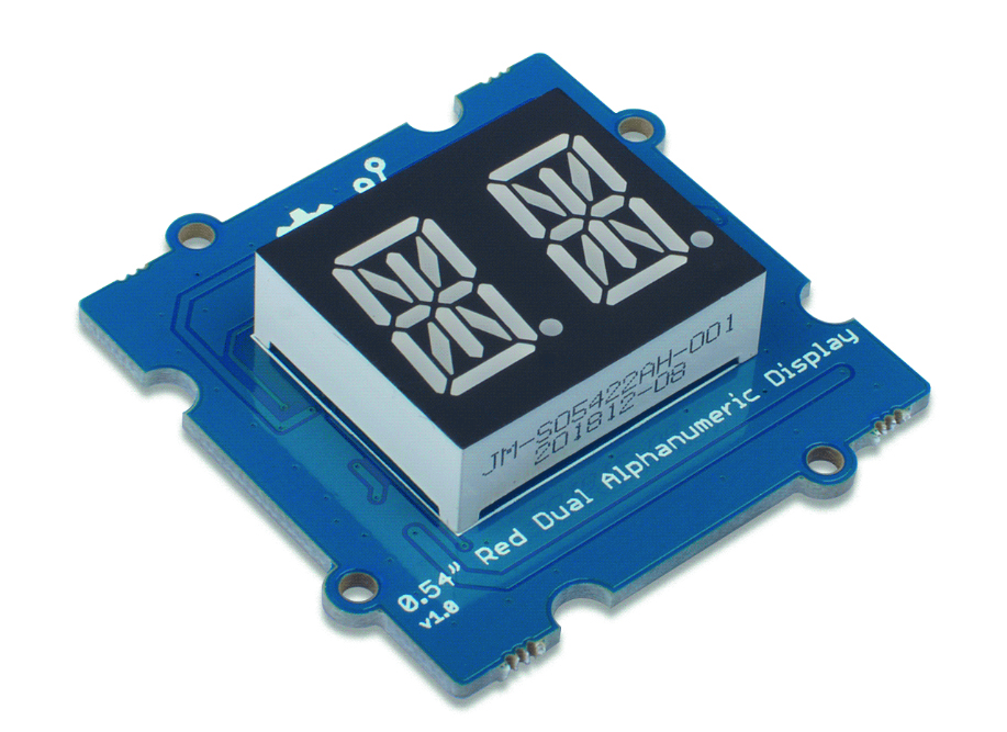 [658082] Module Grove - Afficheur alpha numérique