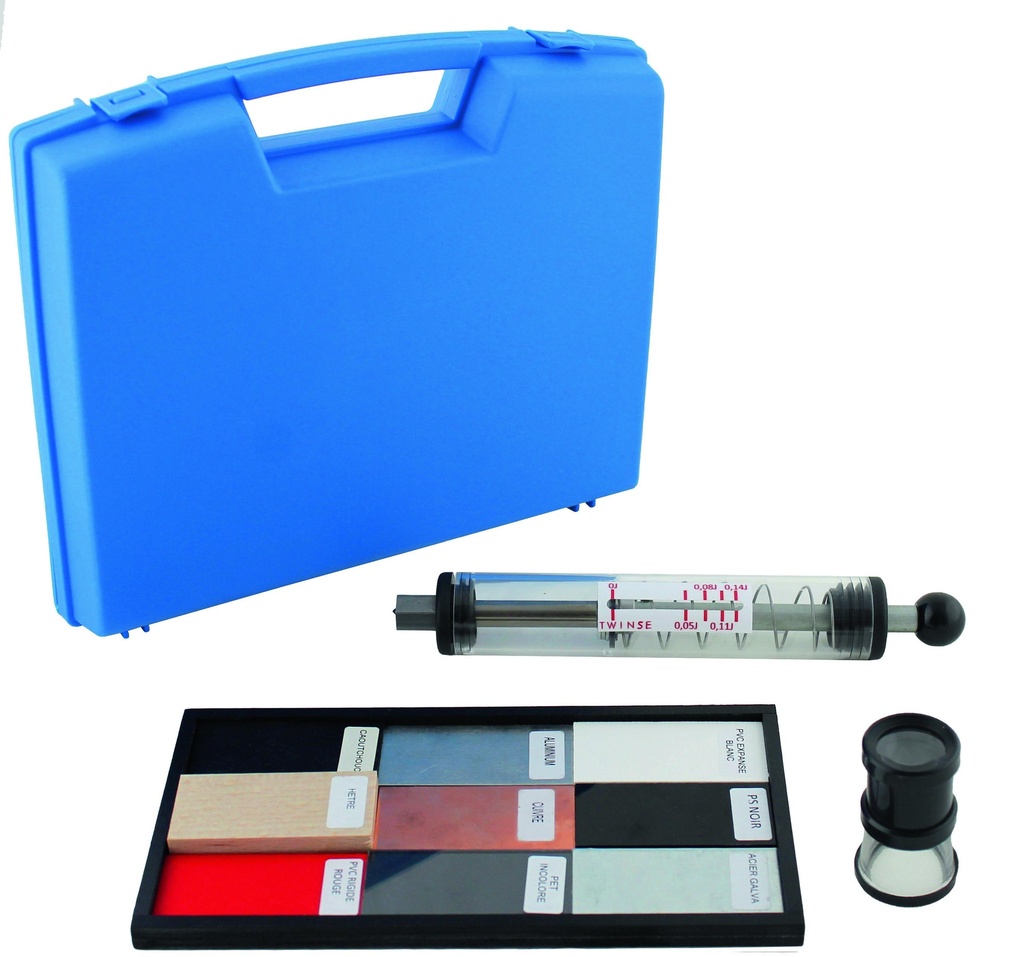 Mallette pour étude des matériaux