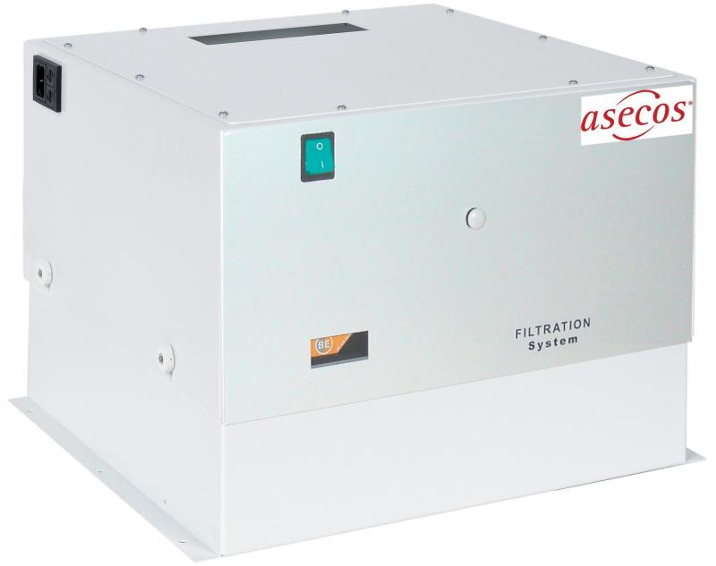 [251075] Caisson de ventilation avec filtration intégrée Asecos (EP.L.) (AS vapeurs organiques)