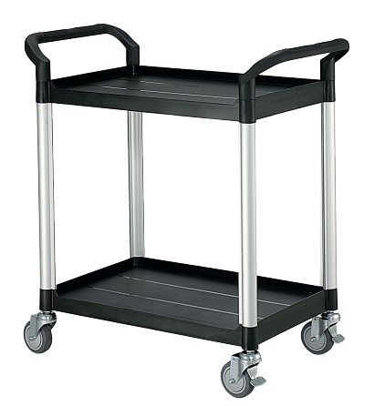 [252265-S69750] Servante en polypropylène petit modèle (2 plateaux)