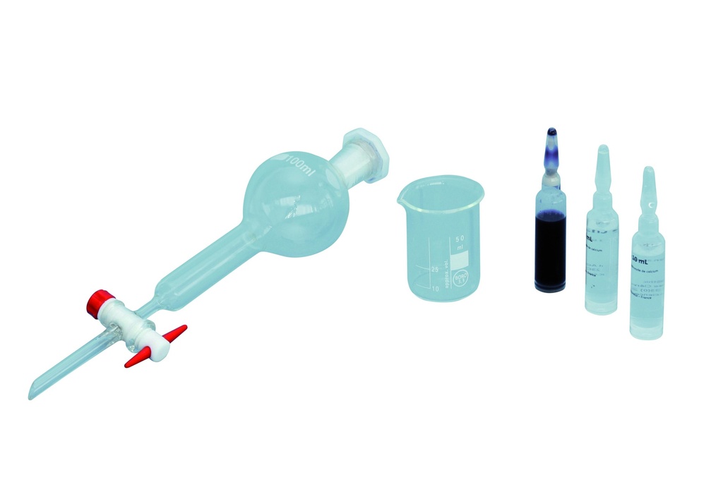 Kit de TP - Solubilité d'un indicateur coloré (lot de 10)