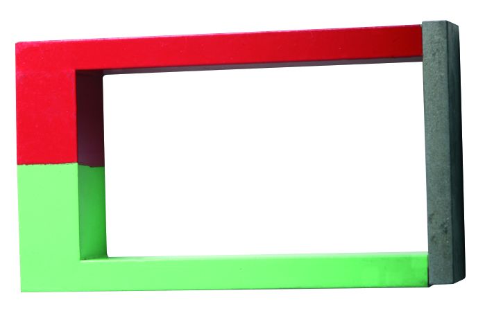 Grand aimant en forme de U - ALNICO