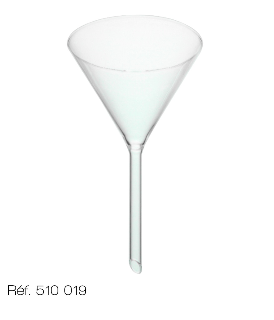 Entonnoir en verre