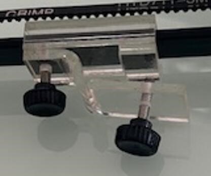 Support coulissant en plastique transparent sans les vis pour 006021/006032