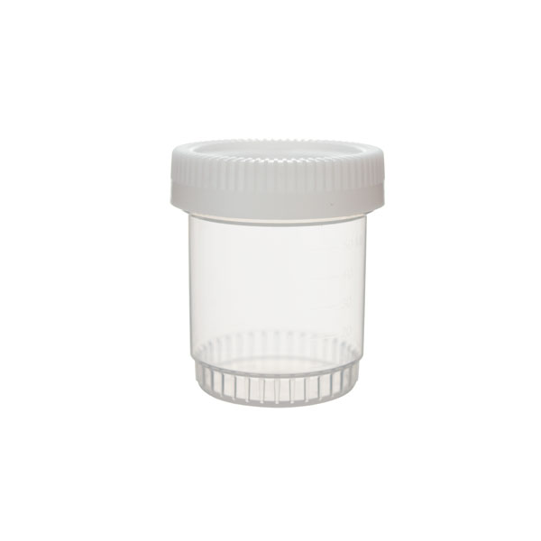 [505225] Flacon pour échantillon - empilable à vis en PP - Lot de 10 (30 mL)