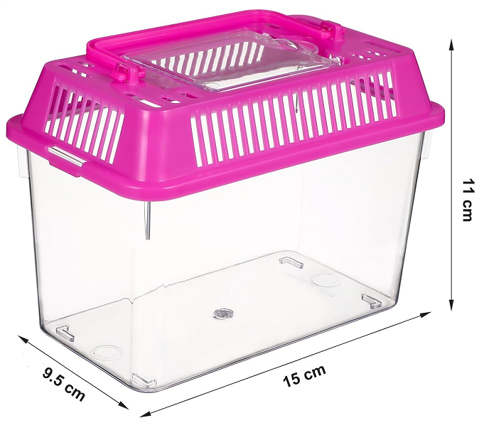 [#024020] Aquarium avec couvercle 1 L