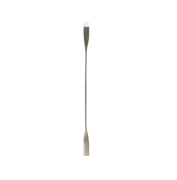 [#450052] Spatule double en inox 220 mm