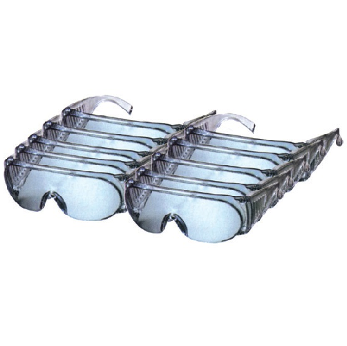 Lunettes de protection en polycarbonate - lot de 10