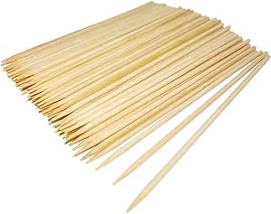 [#004189] Pique à brochette en bois 25 cm pour boules polystyrène - Lot de 100