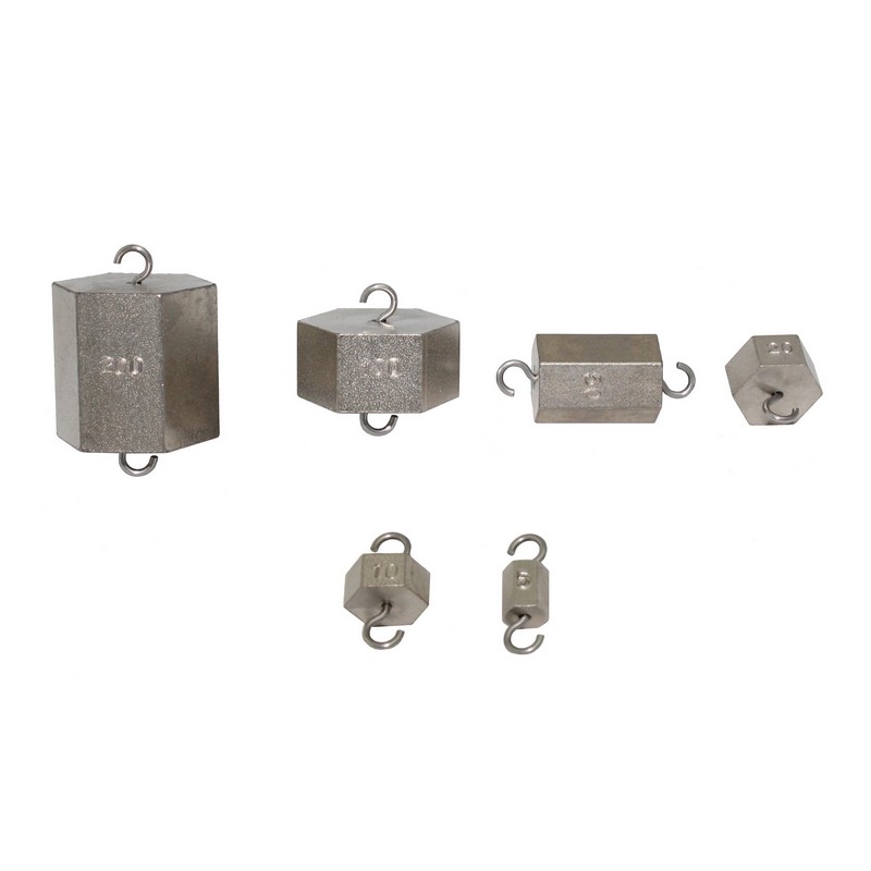 Masse à crochet hexagonale (à l'unité)