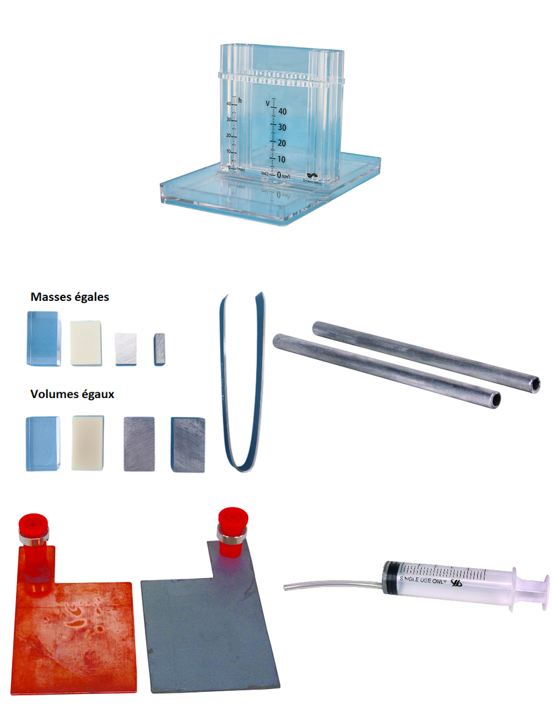 Kit Smart’Cuv® – Cuve polyvalente et accessoires pour expériences de chimie