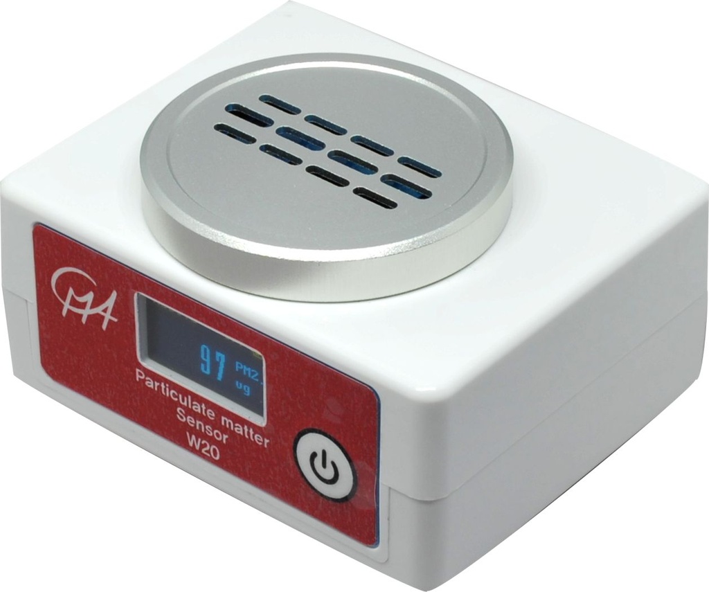 Capteur afficheur particules fines (Bluetooth®+USB)