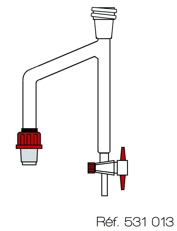 Appareil de Dean et Stark avec robinet VB 3.3 - Rodaviss®