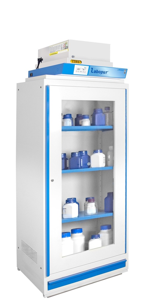 [250017-S62947] Armoire de sécurité à ventilation filtrante ou filtre Trionyx - 1900 mm x 545 mm (Simple 1 compartiment - 800 mm)