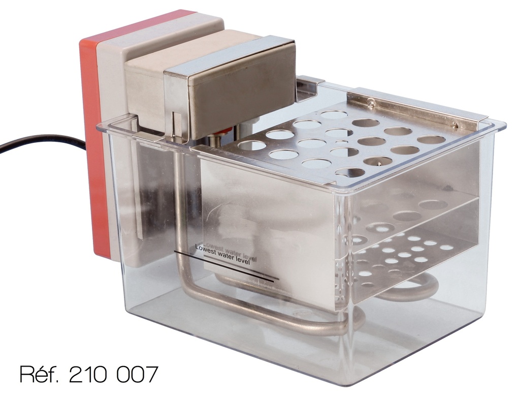 [#210007] Bain-marie transparent à régulation numérique (3 L - ± 1°C)