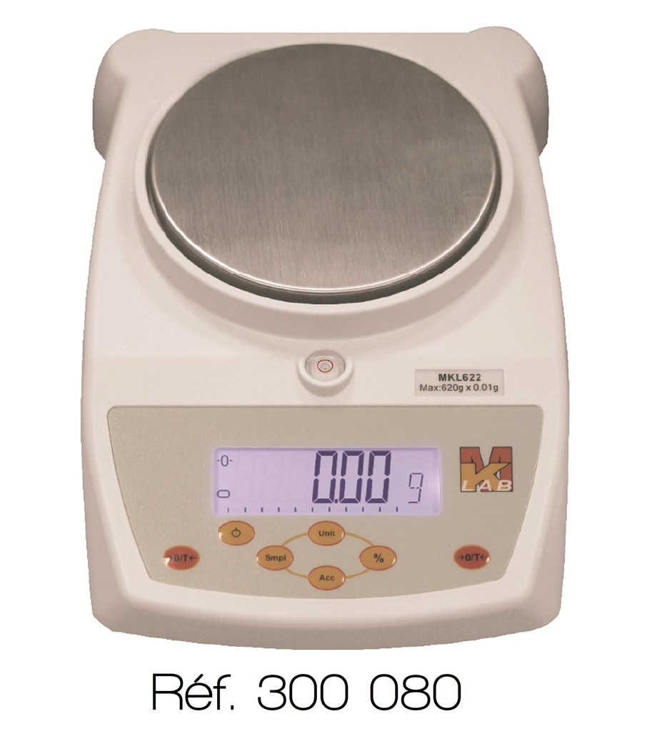 [#300080-S68364] Balance de précision portable Adam gamme MKL (MKL 622    -    600 g ± 0.01 g)