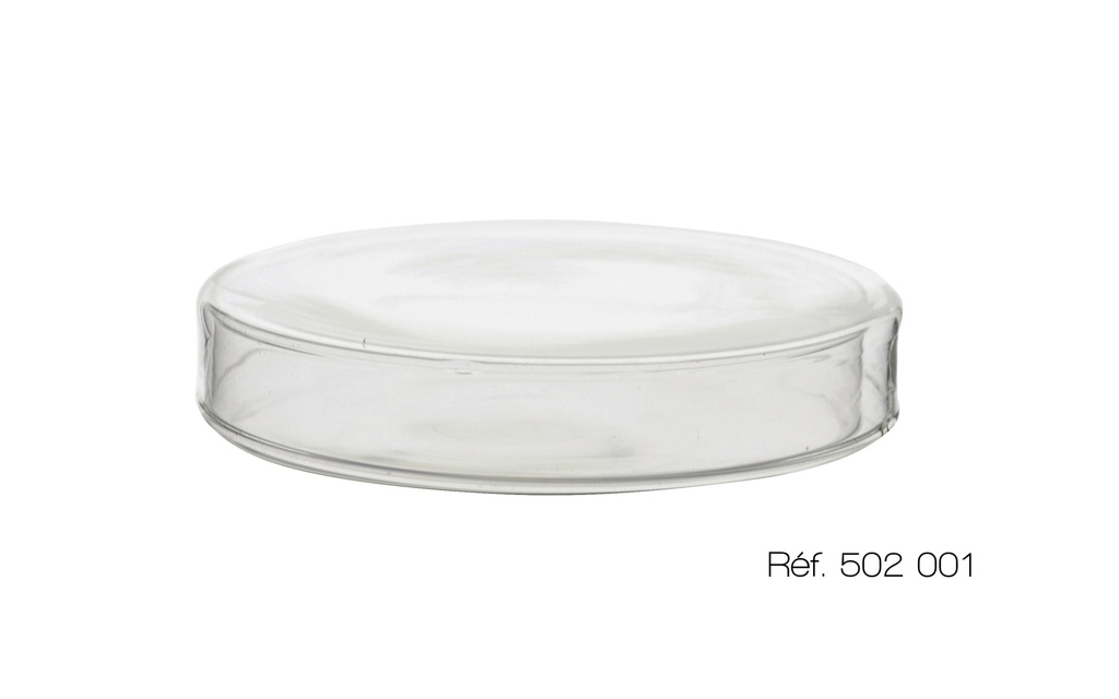 Boîte de Pétri en verre ordinaire