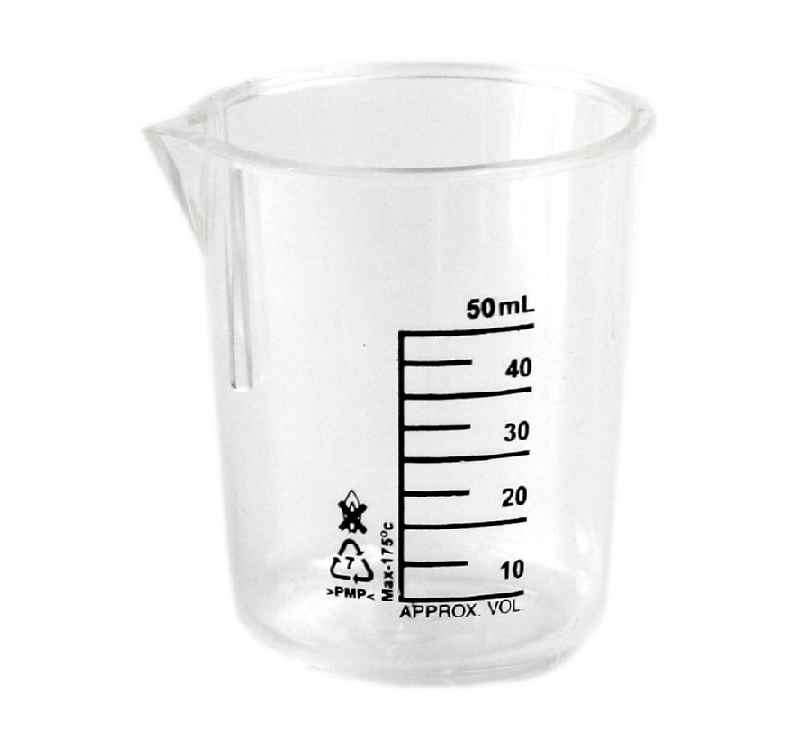 [501073] Bécher TPX - forme basse (50 mL)
