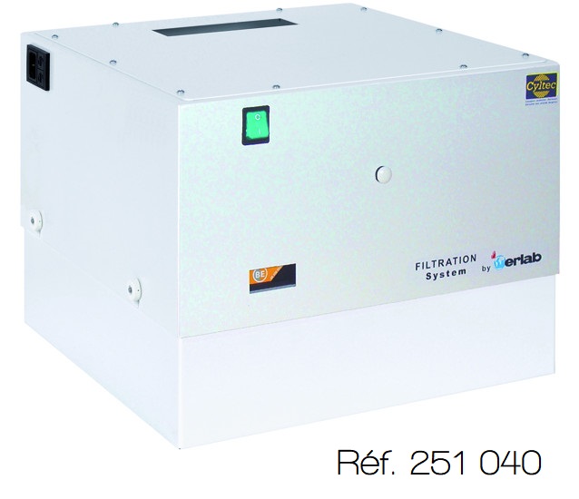 [251040] Caisson de ventilation et filtres de rechange - Cyltec (Caisson avec filtre AS)