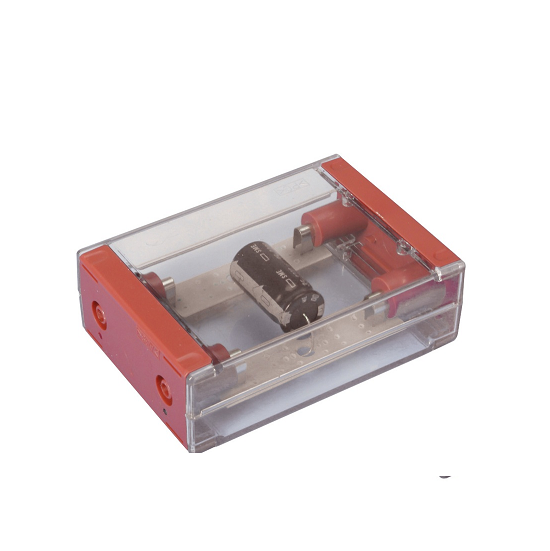 Condensateurs polarisés sur support