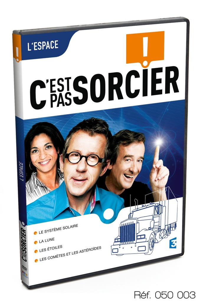 [050003] DVD "C'est pas sorcier !" (L'espace)