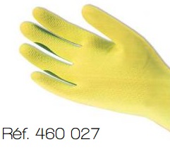 [#460027] Gants d'entretien en latex  (S)