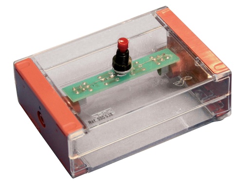 [000099-S03310] Bouton-poussoir sur support