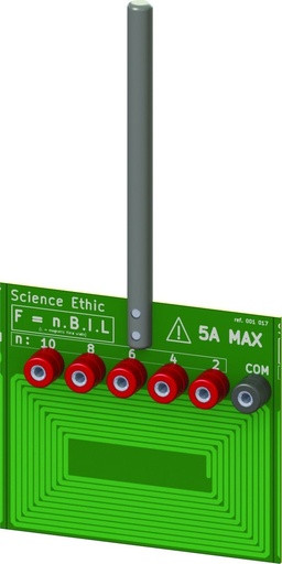 [000211] Expérience Force de Laplace - Dispositif F=n.B.I.L